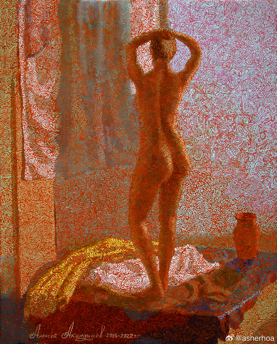 西洋历史文化鱼缸 俄国装饰主义画家阿列克谢·阿金迪诺夫（Alexey Akind