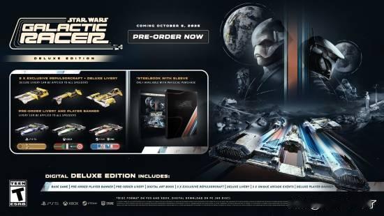 备受期待的《星球大战》系列赛车游戏《星球大战：银河赛车手》(Star Wars: