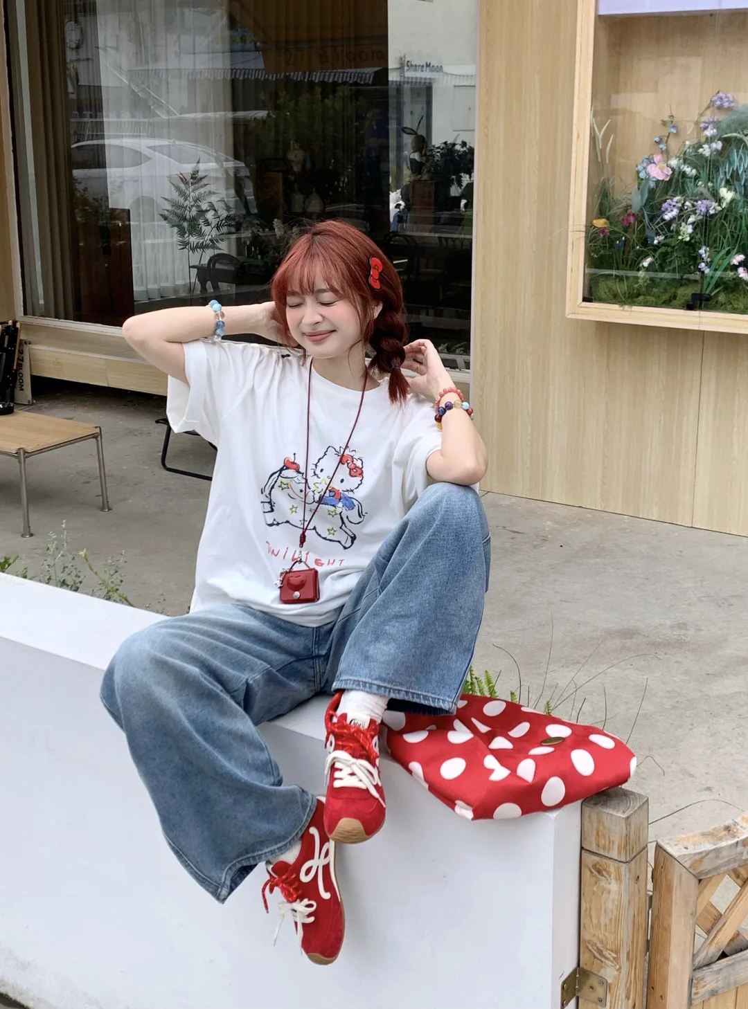 ༉‧₊ 🚗 🍄承包今日份可爱