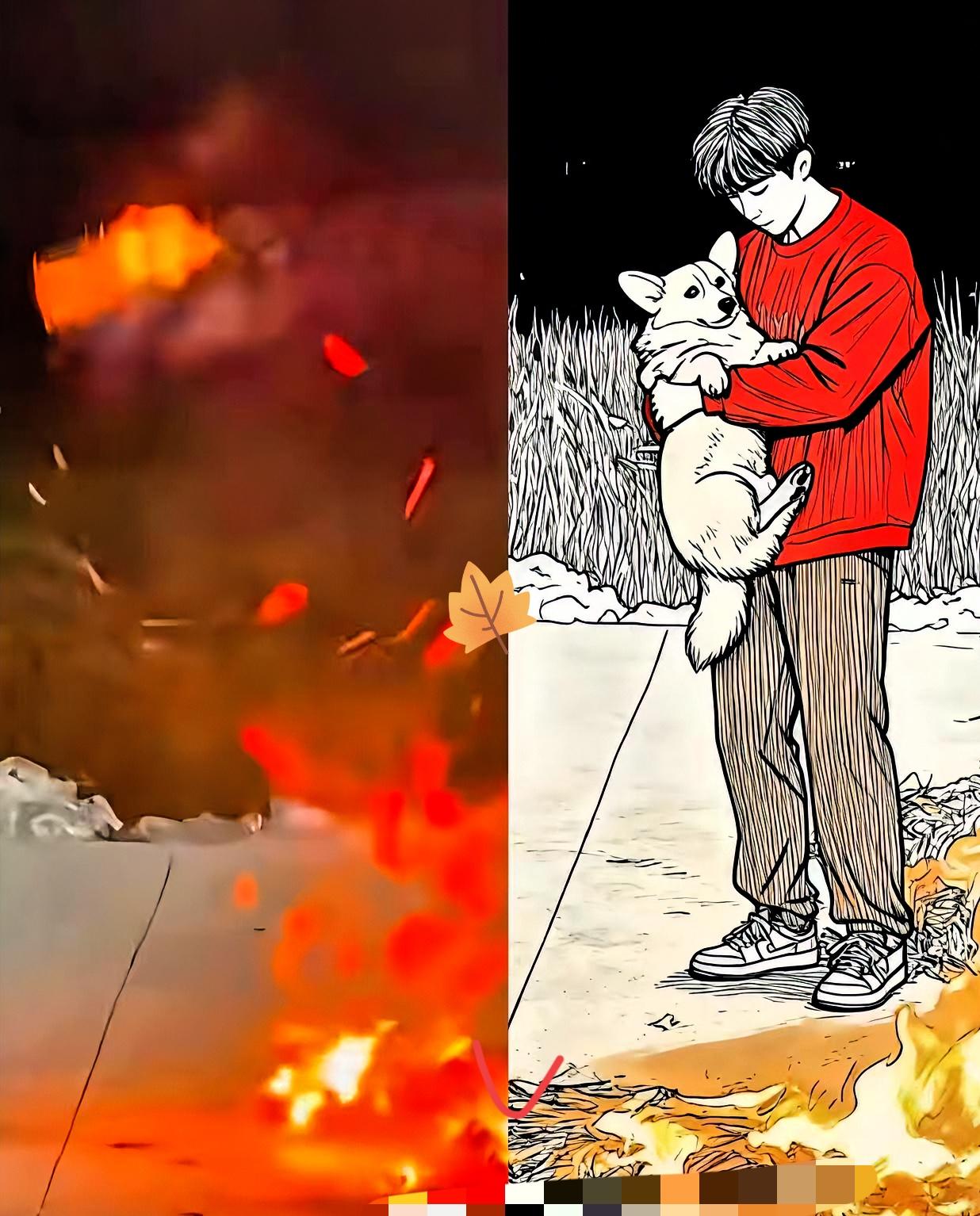 他们都说福丽也来了……当看到这张图的时候我真的哭了，我忽然红了眼。

  原来思