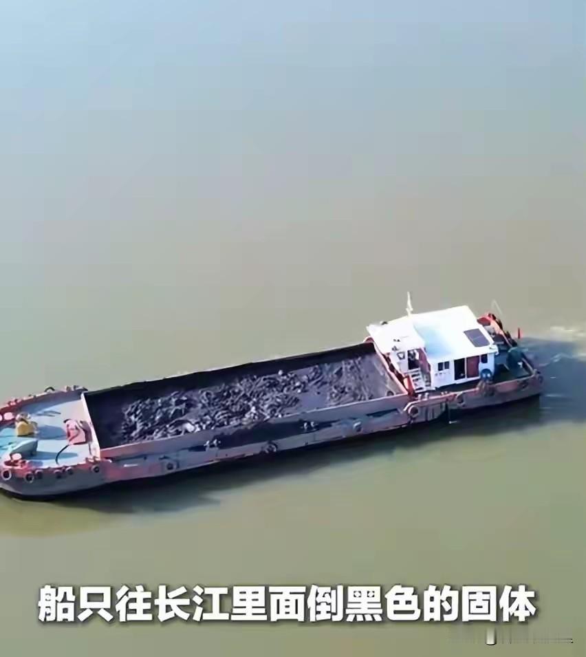 往长江倒黑泥的调查结果出来了，淤泥具备污染性，11人被问责！

9月6号，一位环