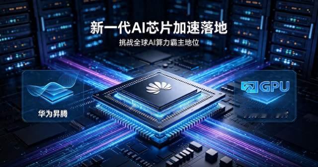 华为新一代昇腾芯片加速落地，正面挑战英伟达AI芯片霸主地位