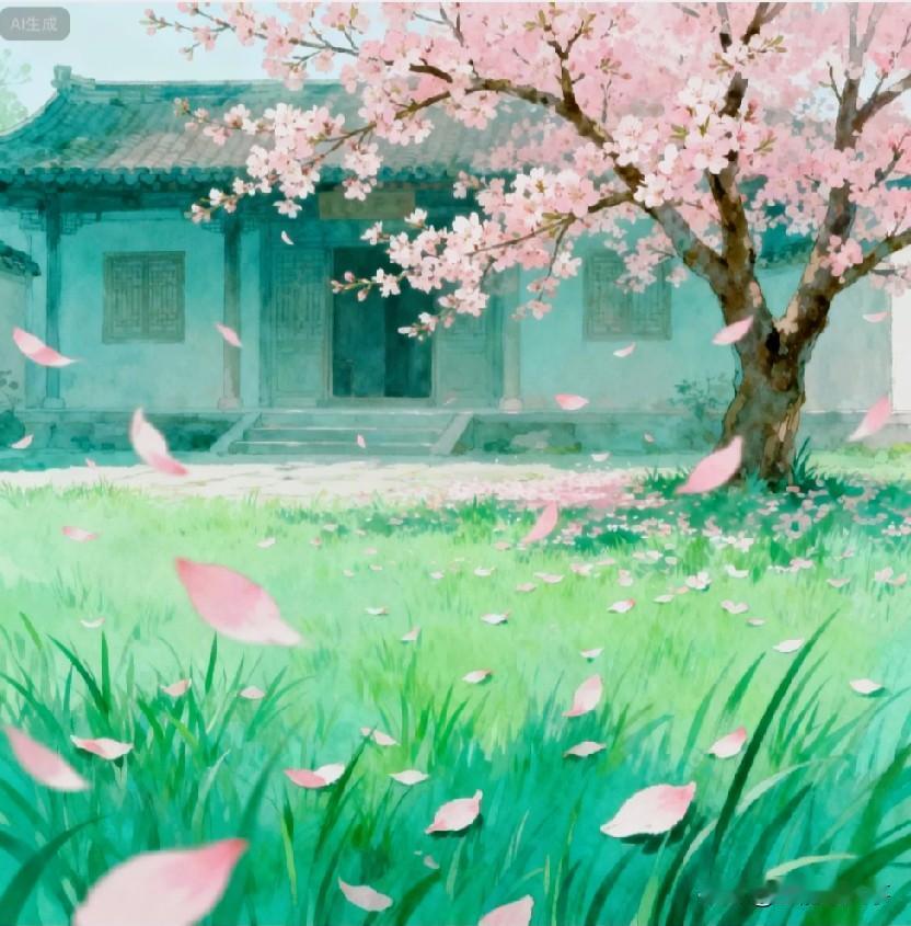 上联：庭前芳草绿，请对出下联下联：院内杏花香。