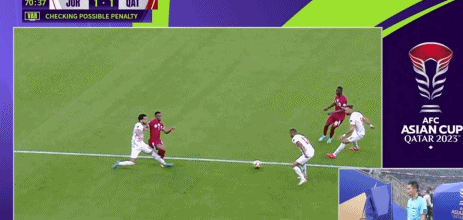 强如马宁也判不到的点球，[捂脸]唯有VAR专属，而且是必看必判，傅明救马宁，纠错
