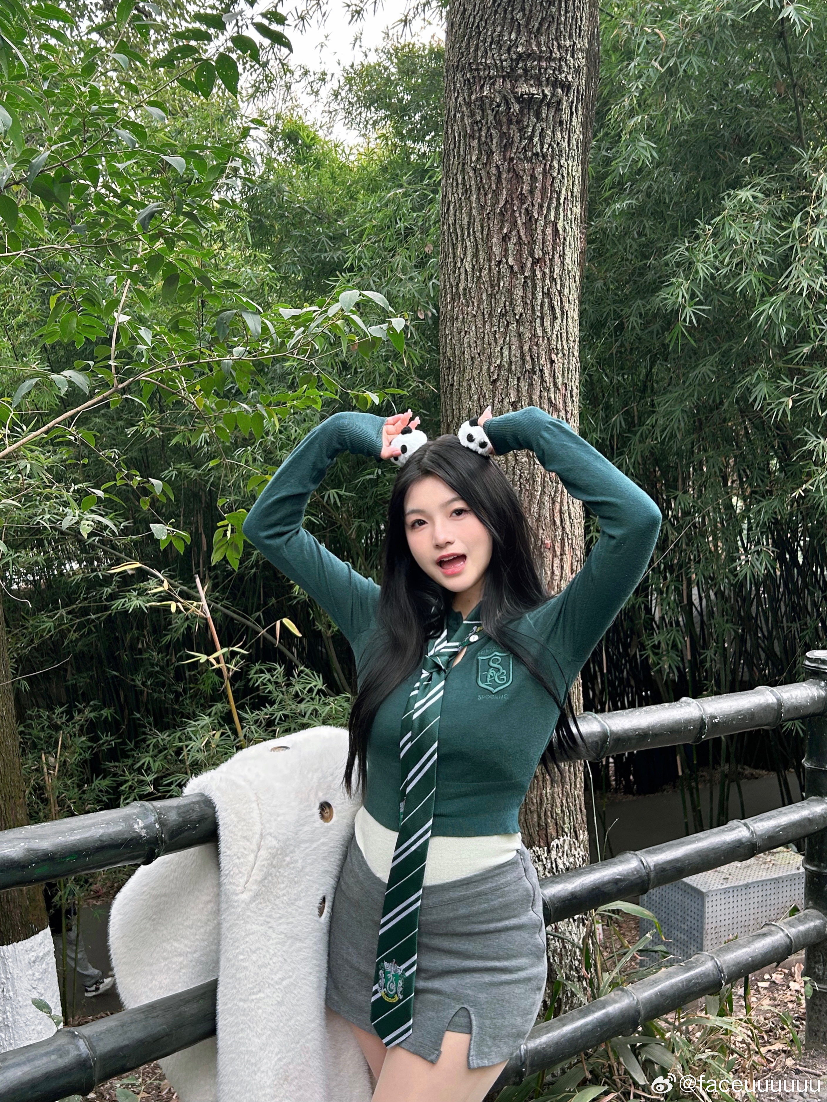 看到同名的大熊猫咯🐼  ​​​