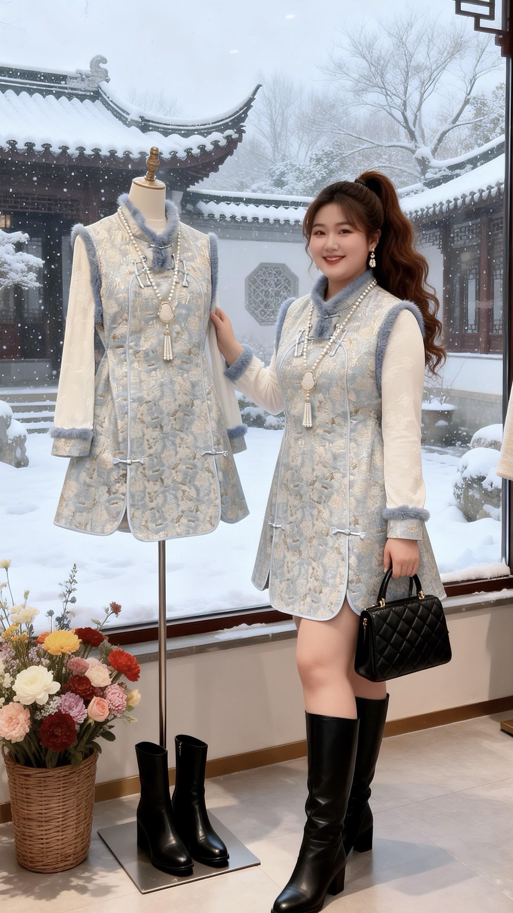 大码女装120斤到220斤 不怕你胖就怕你不时尚 遮肚显瘦 面料柔软舒...