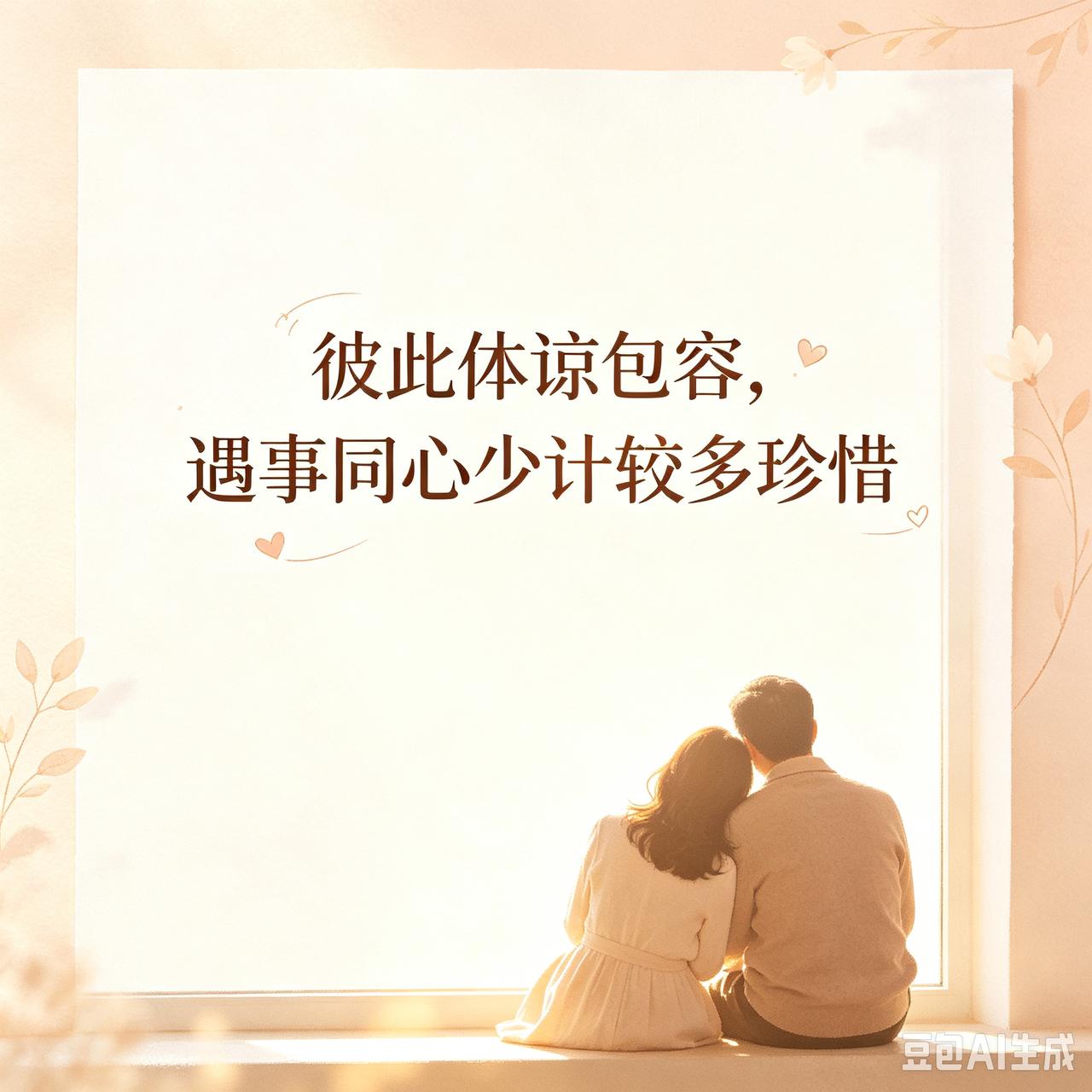 夫妻之间的相处之道最重要的是什么彼此体谅包容，遇事同心少计较多珍惜