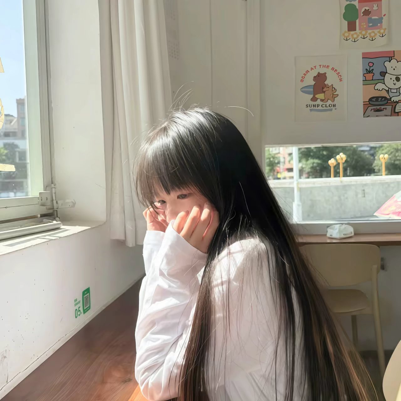 𝙒𝙚𝘾𝙝𝙖𝙩 女头分享｜ins温柔可爱女头｜灰色系头像 