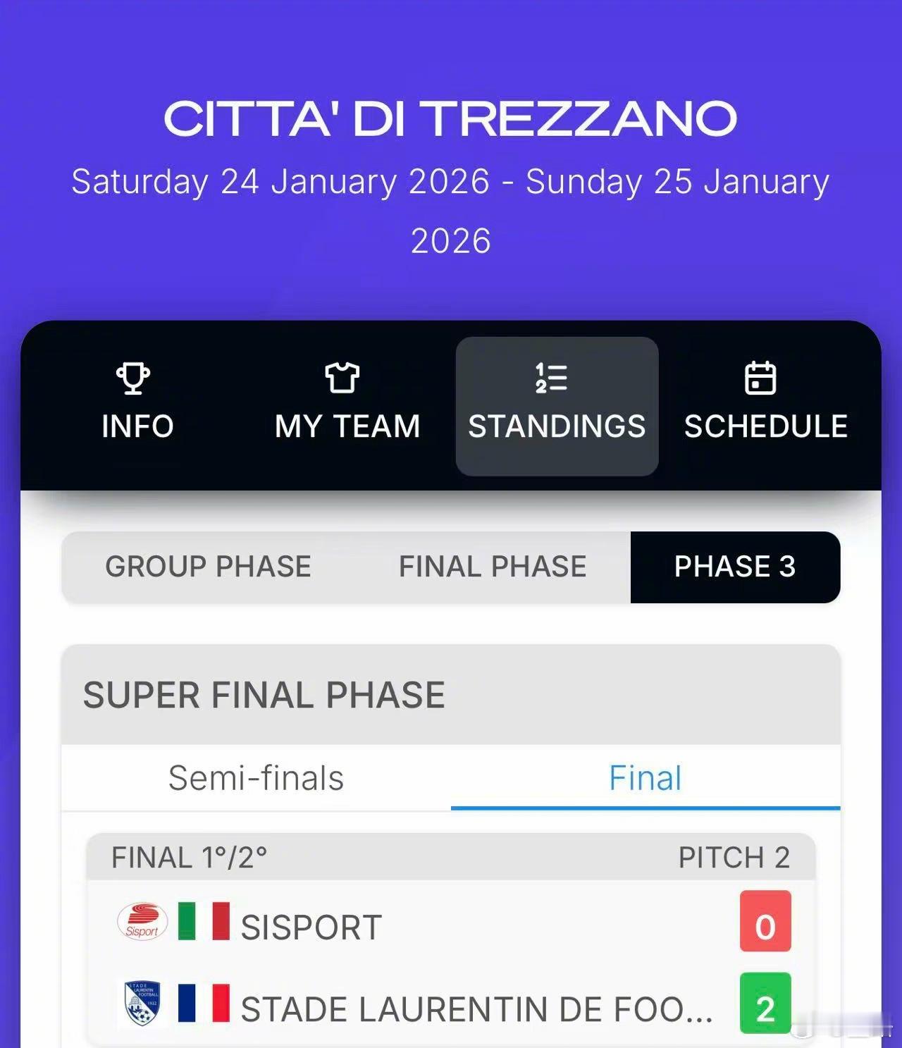 意大利杯赛，法国队夺得冠军，尤文图斯学院亚军。中国足球小将 2017和两个队都交