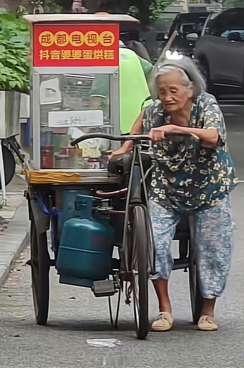 成都蛋烘糕奶奶被镜头霸凌这世界癫成什么样子了？竟然为了流量故意挑衅高龄老人？？？