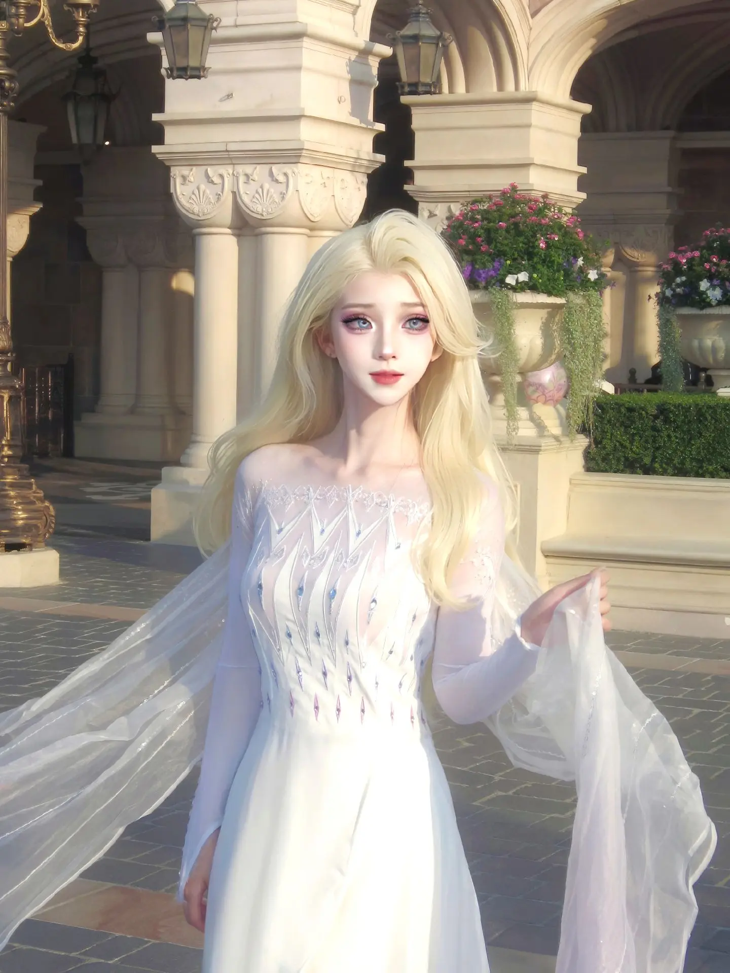 dsn最萌的姐妹出现了。 安娜  📷💄