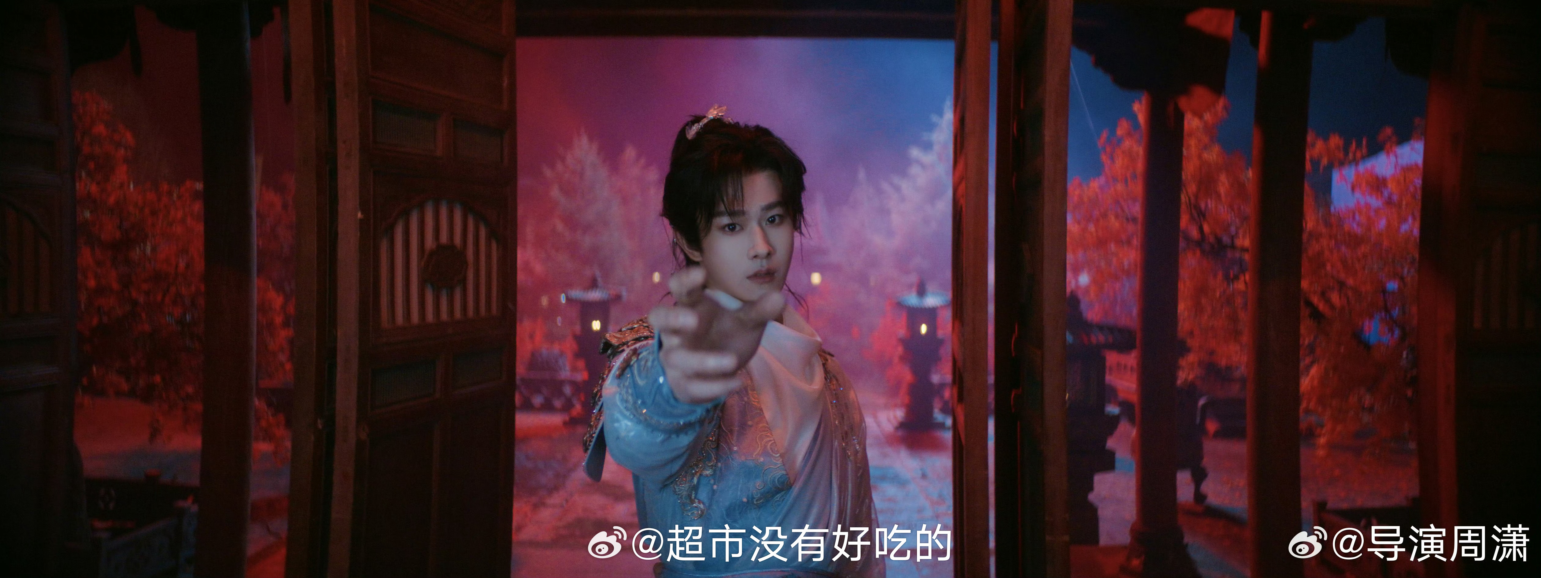 《魂判九川》导演发的云九川原始帧田嘉瑞回复导演，憋不住一点😄女导知道我们爱看什