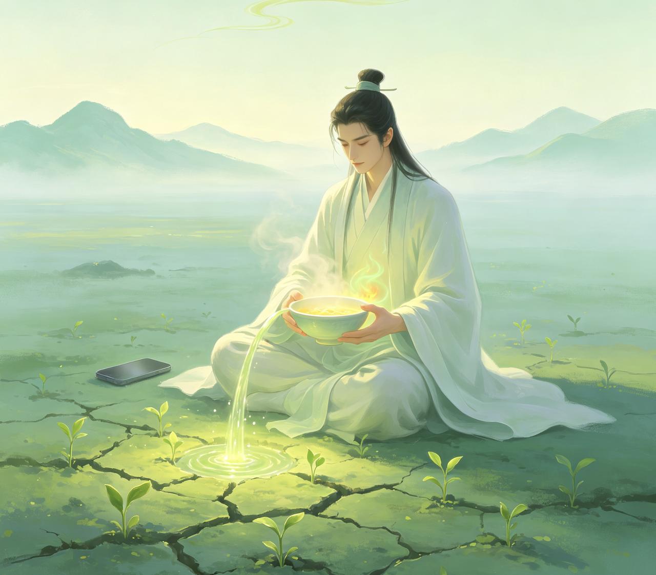 “不修后天之形，难养先天之气”
从道家讲，人一出生，先天能量就藏进后天肉身里了。