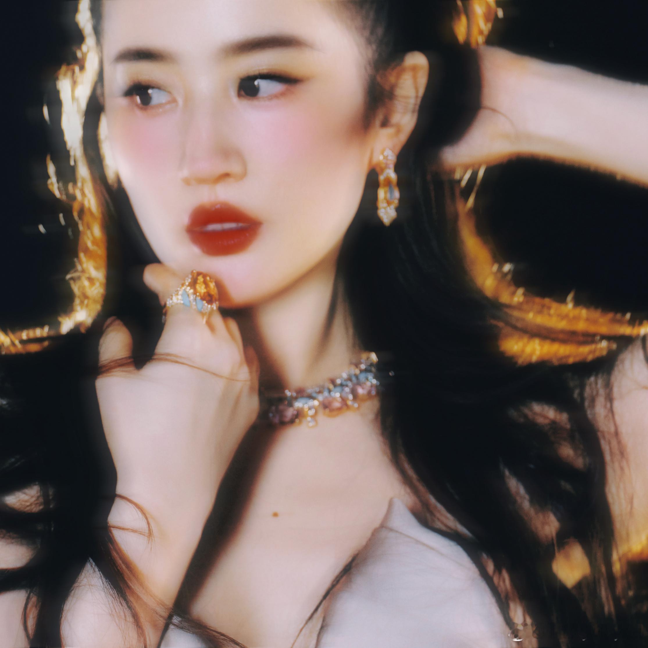 刘亦菲｜vogue盛典以玫瑰之名beauty 本身截修imaginayou ​​