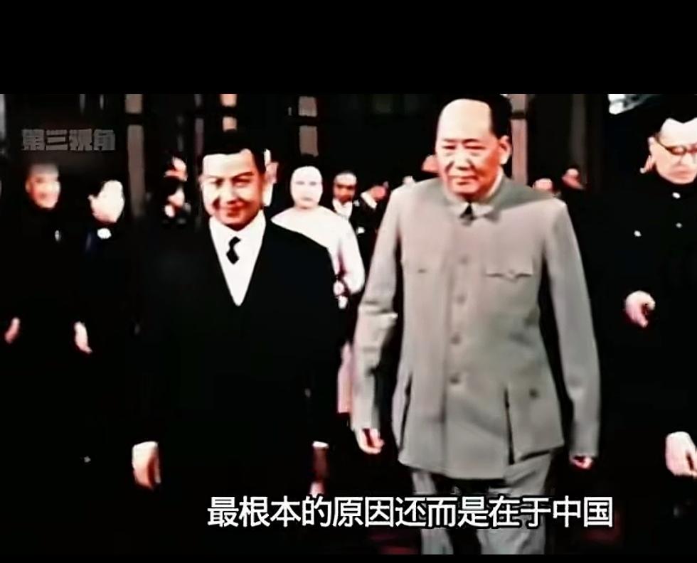 今天听了毛主席原声讲话，有关日本侵华战争的根本原因。毛主席是这么说的:日本侵华的