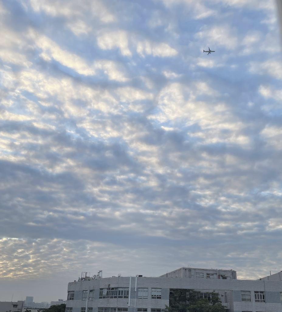 我的今日状态：😁轻松愉快
我这里的天气：🌤️多云