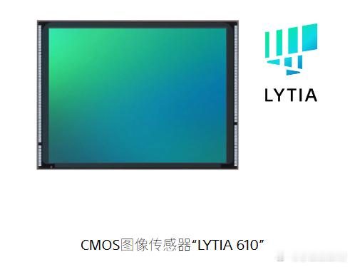 索尼半导体今日发布了一款用于手机的 CMOS 图像传感器“LYTIA 610”。