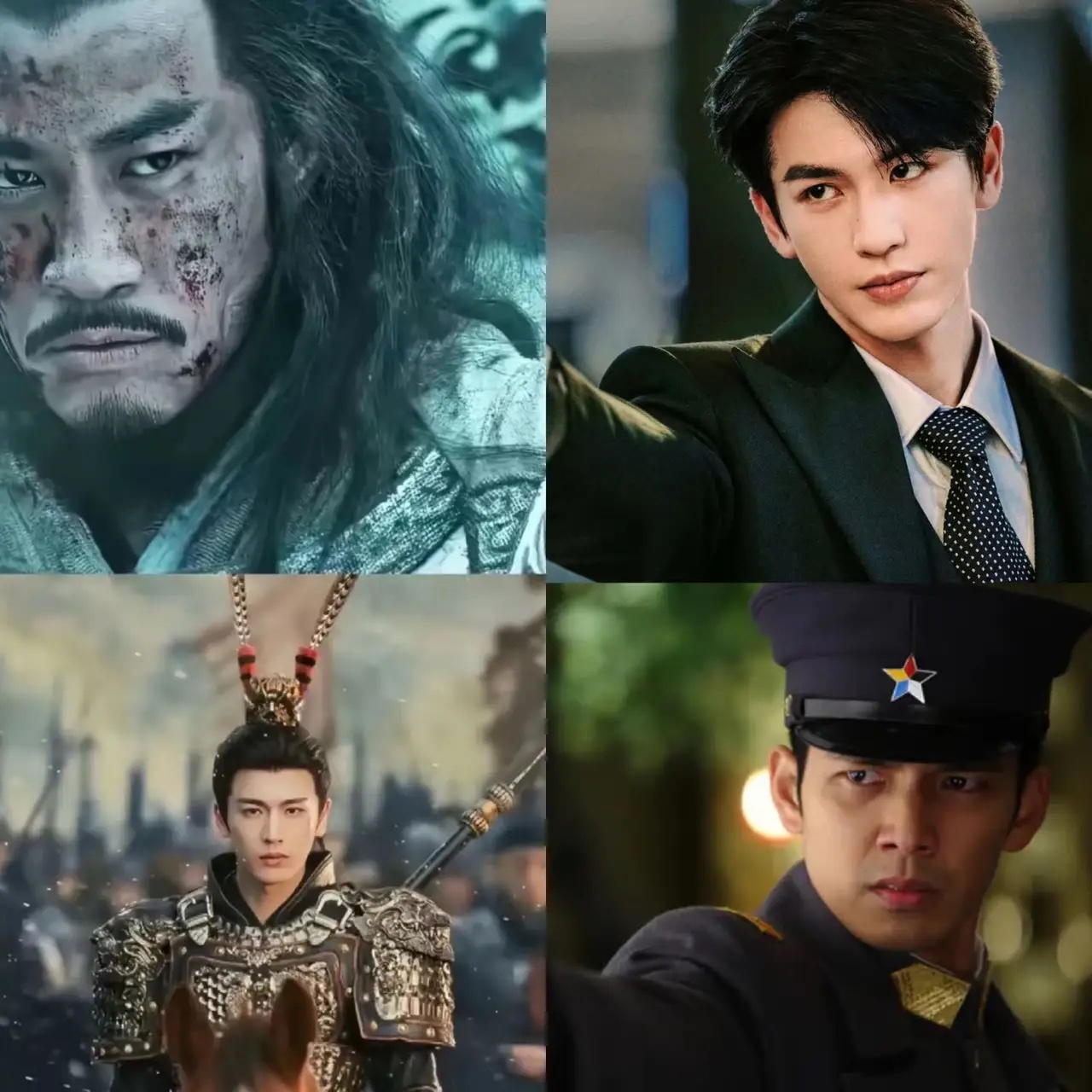 内娱终于发现了一个神奇的演员那就是张凌赫发现没有，每次播剧他没火，反而带火了老演