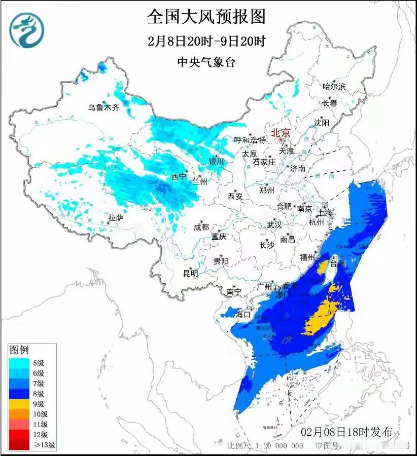完整榜单，中央气象台继续发布大风蓝色预警！这份预警单，像是一面提醒我们的旗帜，提