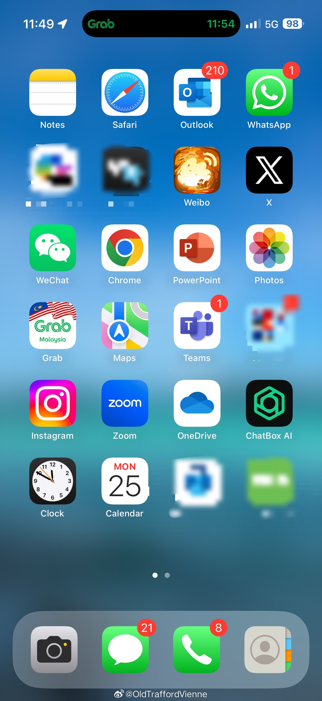 在马来发现Grab图标都换上国旗了🇲🇾[喵喵] ​​​