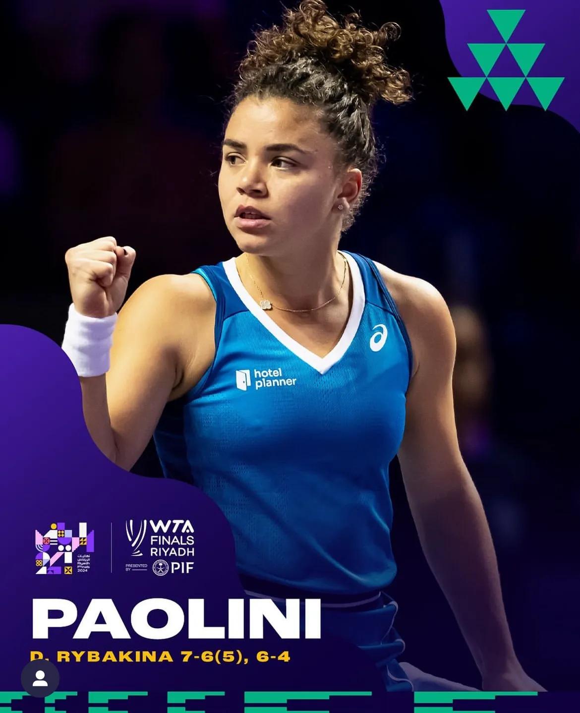 #2024利雅得WTA年终总决赛# 莱巴金娜和保利尼的那场挑边嘉宾是内马尔。
内