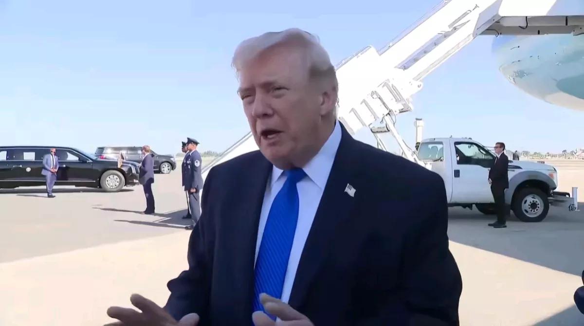 半岛电视台报道，当地时间23日，美国总统特朗普表示，在和伊朗达成协议并停战后，华