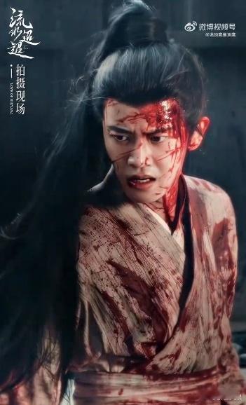 #任嘉伦流水迢迢战损破碎感##任嘉伦新剧流水迢迢战损造型#任嘉伦在剧中的战损造型