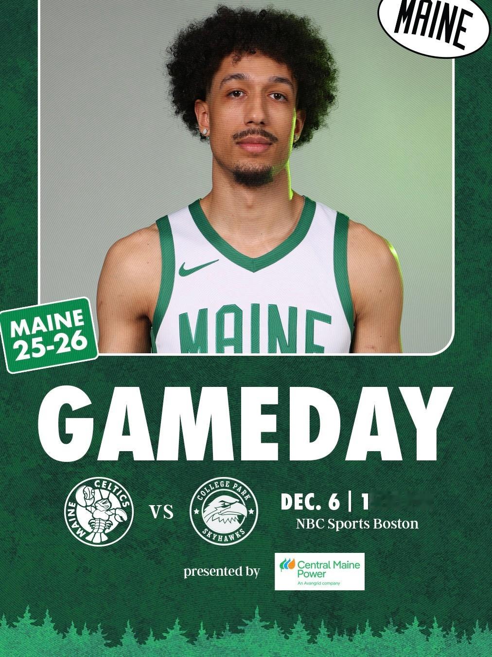 缅因州凯尔特人 GAME DAY ! LET‘S GO CELTICS ☘️ ?