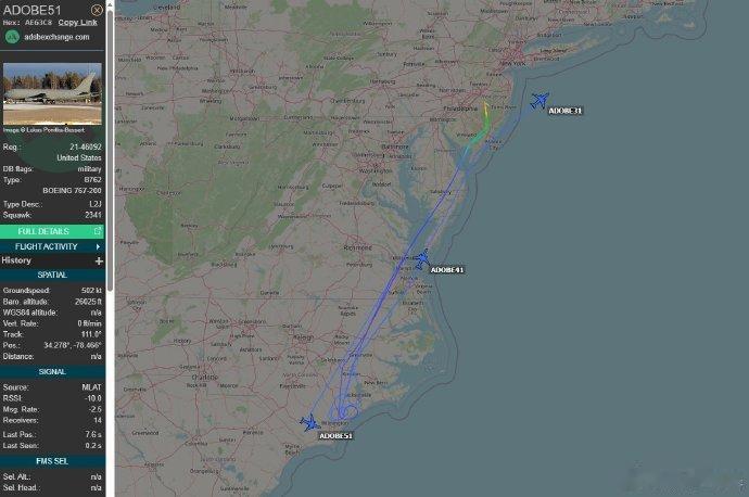 据报道，任务呼号ADOBE31/41/51的三架KC-46A，拖拽了一共12架F