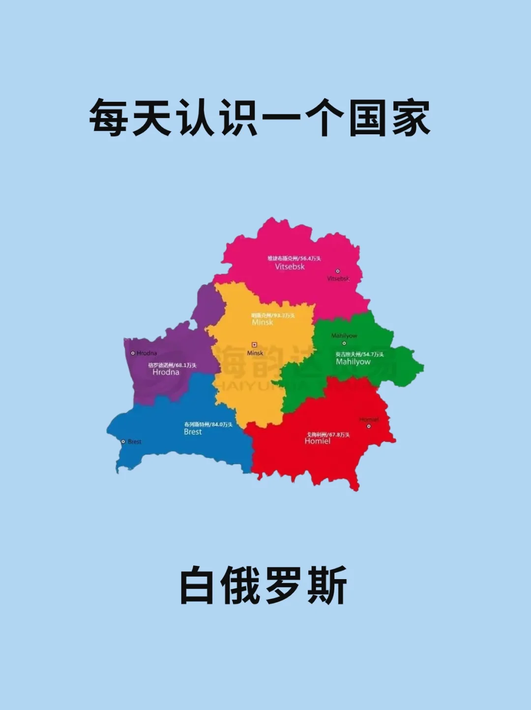 每天认识一个国家—白俄罗斯🇧🇾