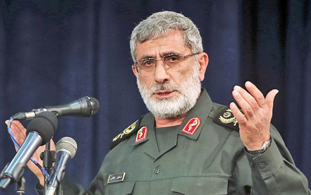 据参考消息网报道，伊朗圣城旅指挥官卡尼在美伊停火后罕见公开出访，抵达巴格达会见伊