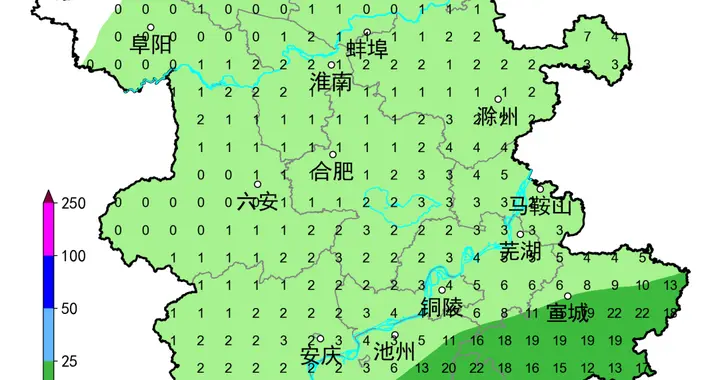 中到大雨！大风降温！安徽最新天气