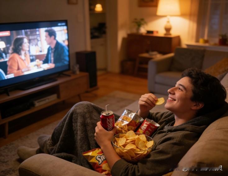 一个人打发时间简直不要太爽！不用迁就谁，想咋来咋来。

       窝在沙发上