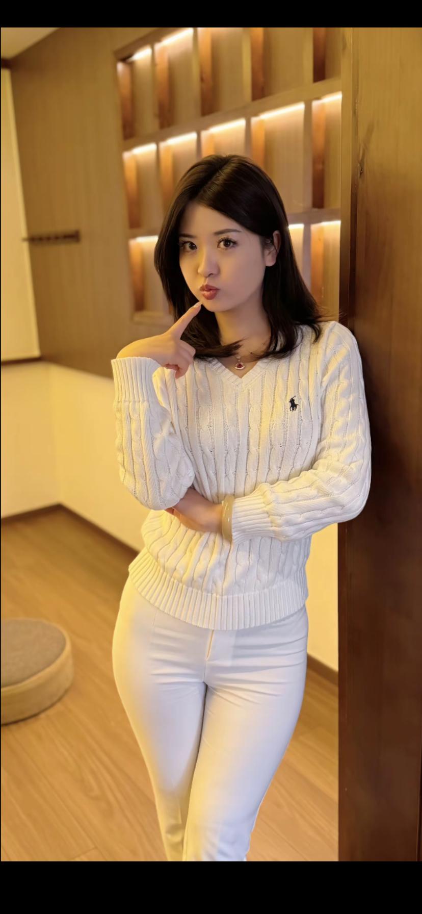 这位小姐姐好可爱，穿着真好看！