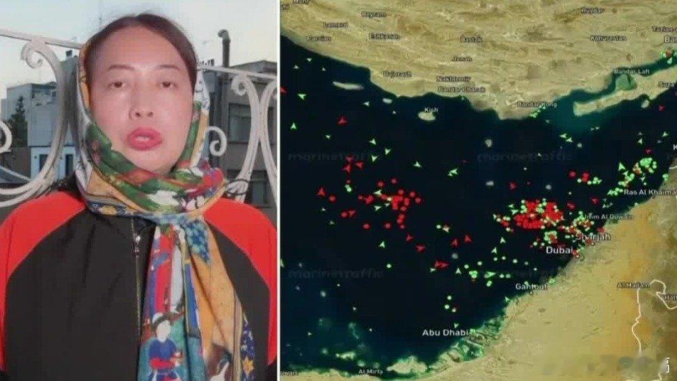 凤凰新闻【凤凰女记者：霍尔木兹海峡开放只是一个试探】伊朗外长阿拉格齐4月17日在