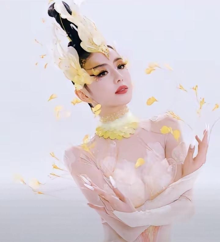 佟丽娅《花开富贵》直接美上热搜！一袭牡丹华裳翩跹起舞，眉眼含韵、身段绝绝子，一抬