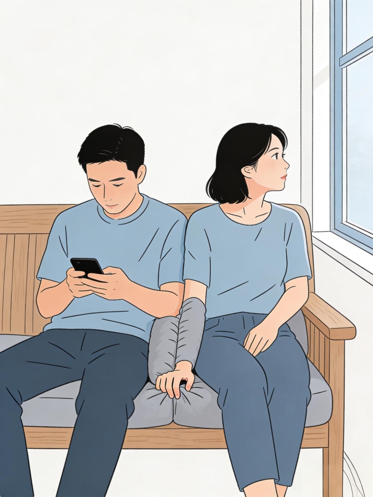 婚姻里最让人失望的，不是吵架，而是你满心委屈想沟通，对方却一脸不耐烦。你掏心掏肺