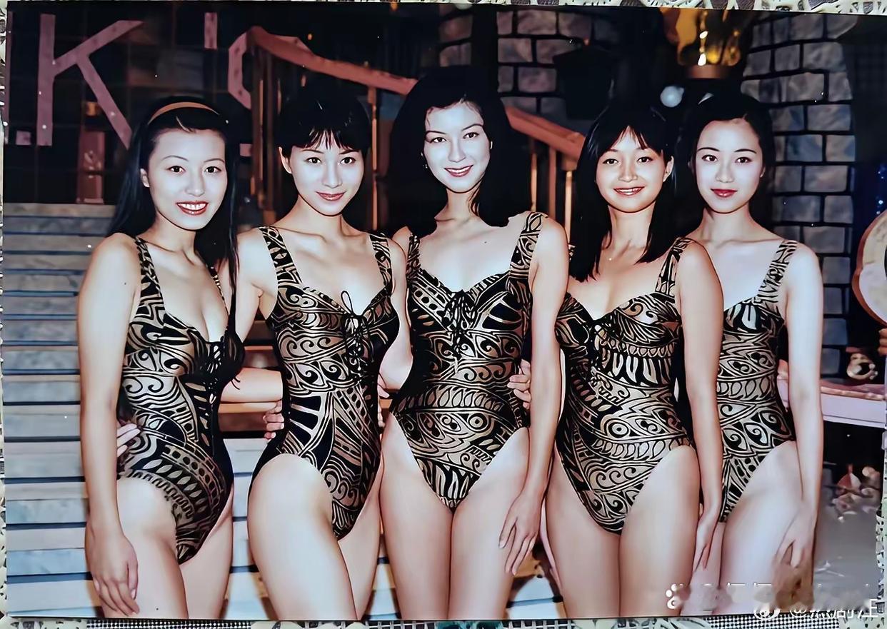 这张94港姐五强合照，你能认出几位?全认出来的都是老港剧迷! 