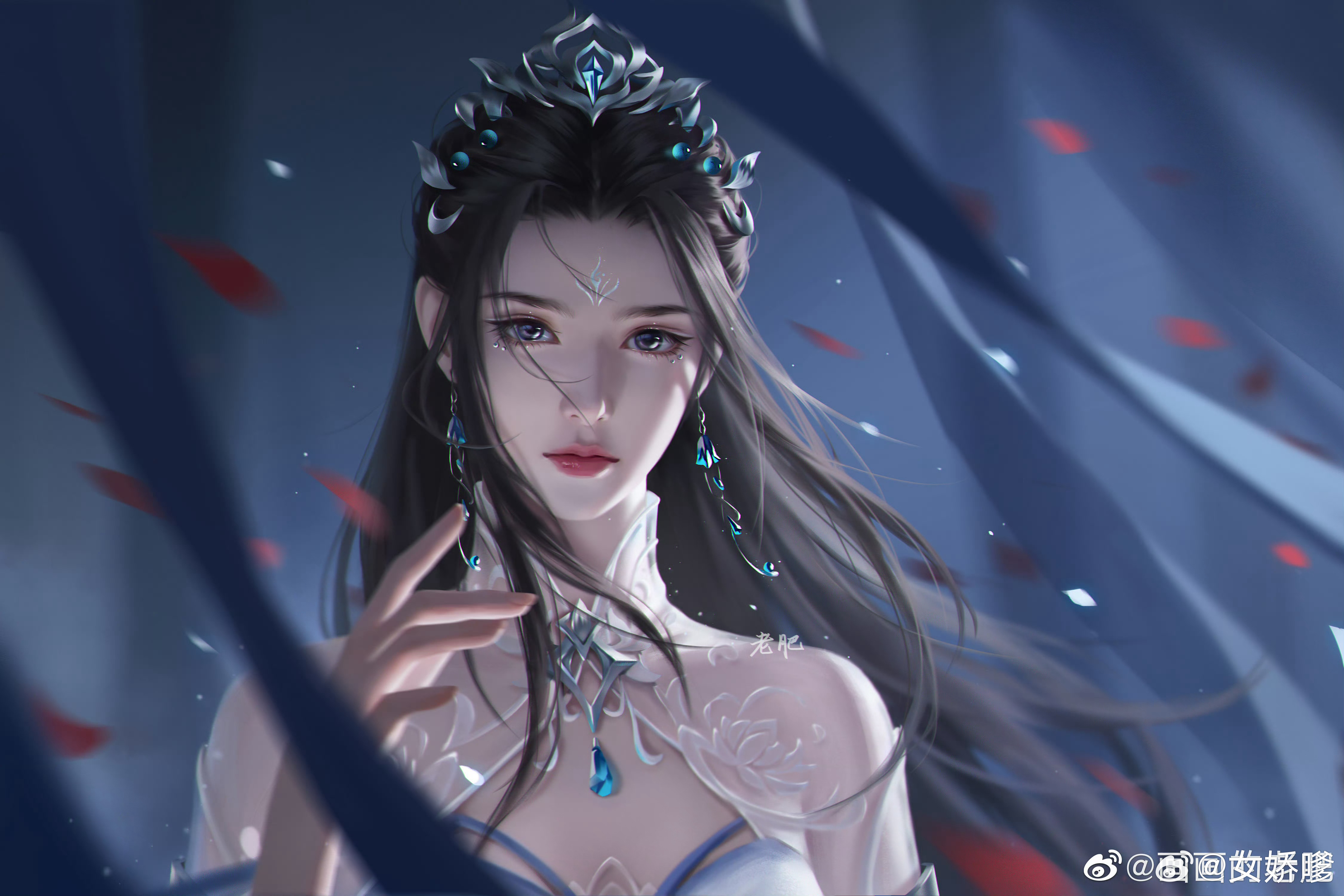 陆雪琪❄️诛仙女主陆雪琪 佛前赠我花，逍遥侠客行。527陆雪琪生日快乐❄️诛仙动