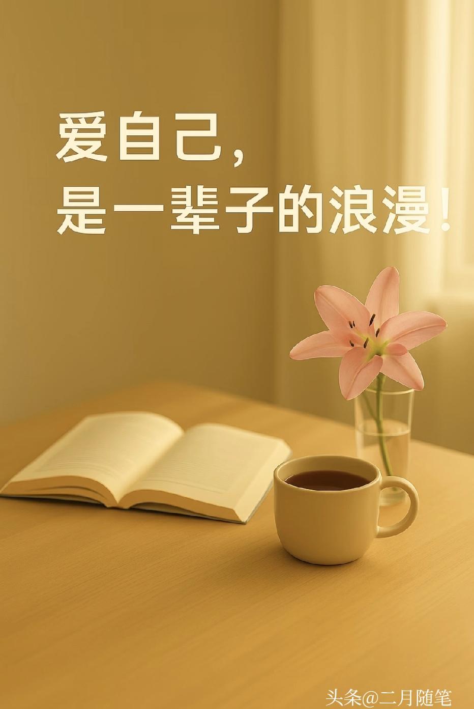 人到中年，
我终于学会：不为难自己
 
回头看看，
我这半辈子，
总算活明白了一