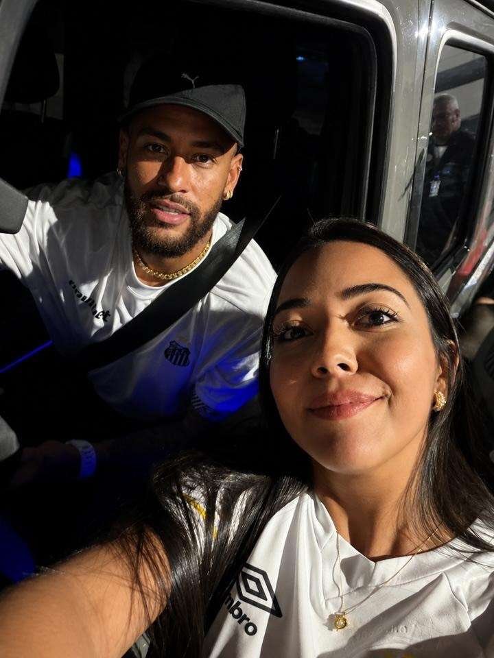 neymar 幸运女球迷内马尔