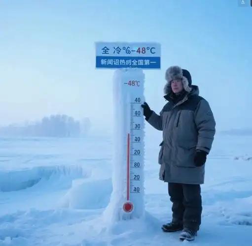 暖气给我开小点！漠河的朋友们正经历冰火两重天：室外零下30℃泼水成冰，室内30℃