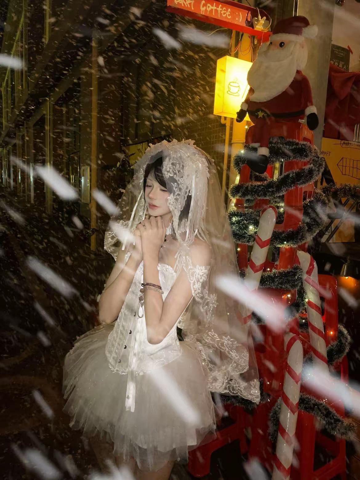 那你发誓古早 感穿搭 圣诞树 妻