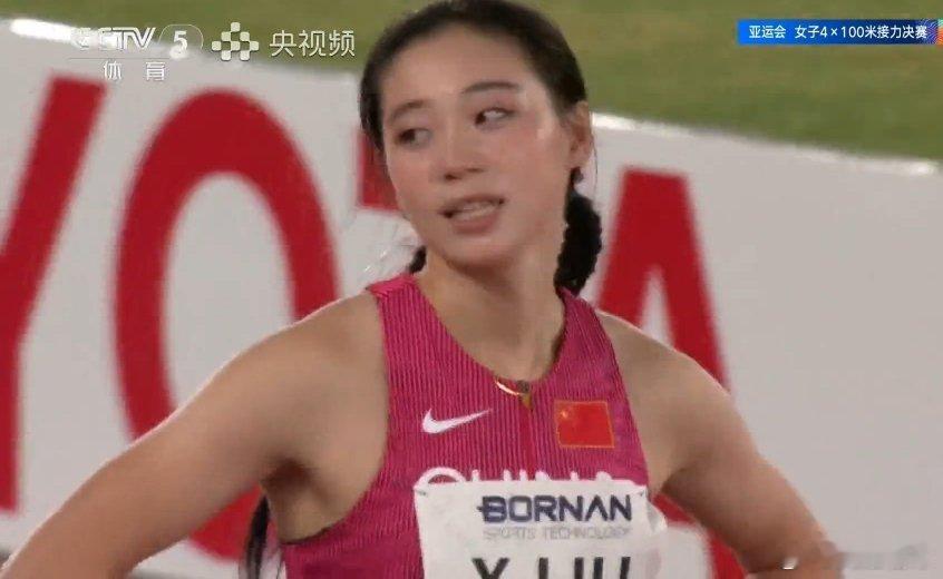 女子4x100米接力中国队金牌 断档领先！四位姑娘好样的，完美发挥啊，祝贺4x1