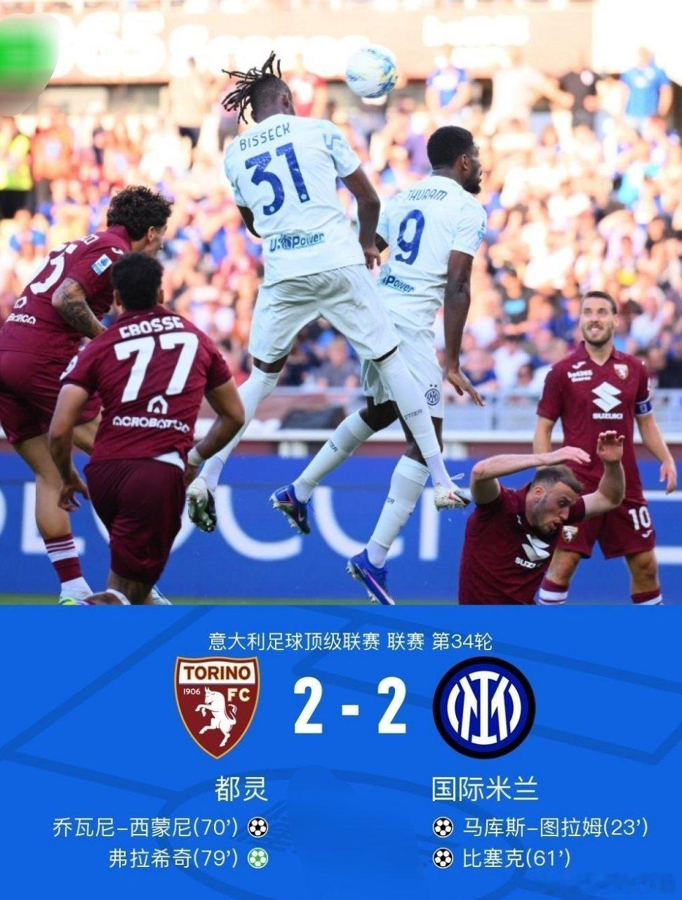 北京时间4月27日意大利足球甲级联赛第34轮，都灵主场对阵国际米兰。上半场迪马尔