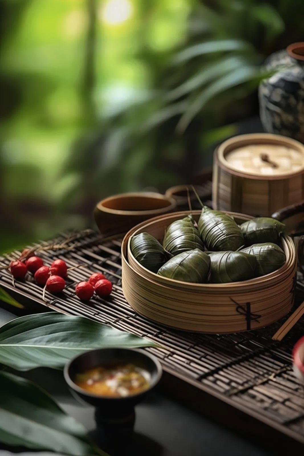 芭蕉雨·重五
文／刘湘

翳翳清凉閟暑。放流光过隙、奔驹去。
暗送片风零雨。
一