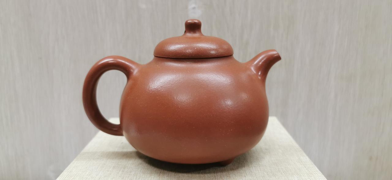 早期中国宜兴金鼎系列精品紫砂茶壶（网孔、约330cc）细品 紫砂 茶生活 茶器之