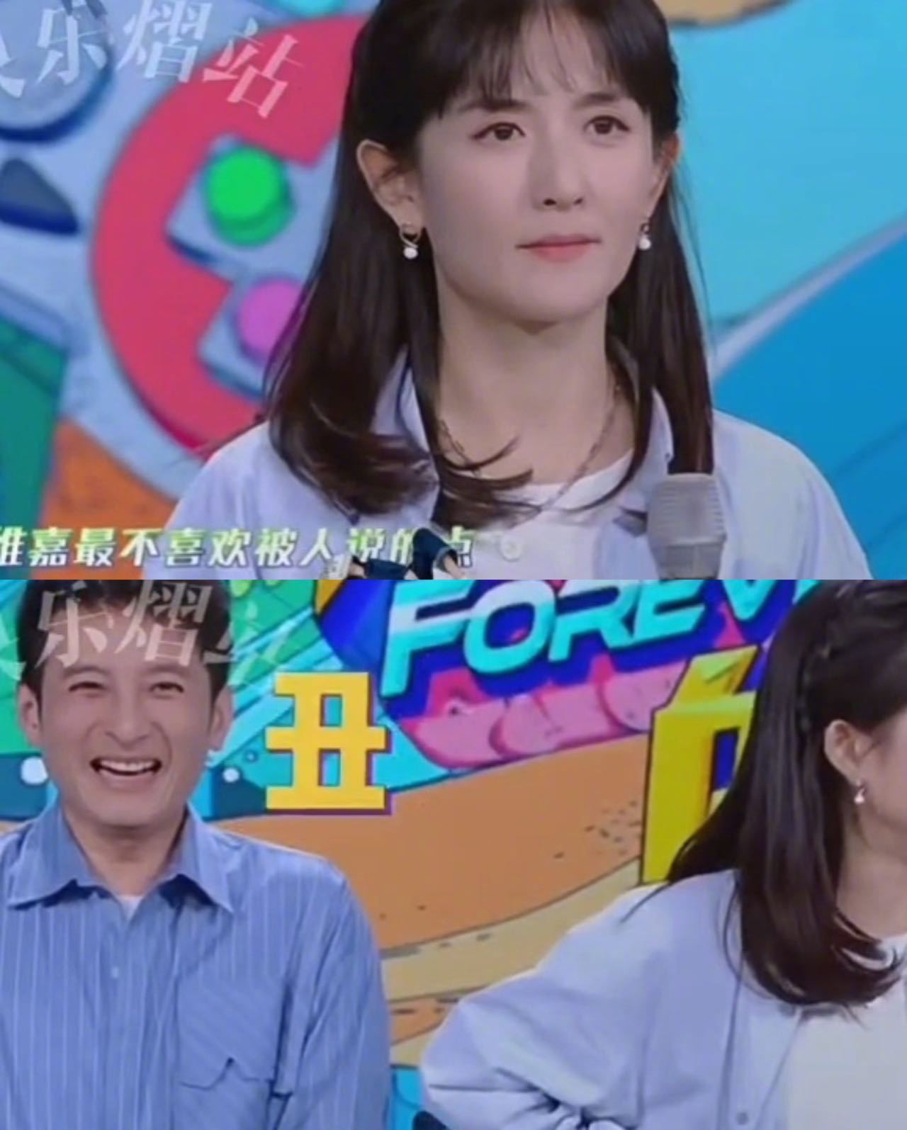 谢娜是怎么同意李维嘉坐在观察室的 哈哈哈哈让这俩人凑一块人真的是天才，不怕被观察