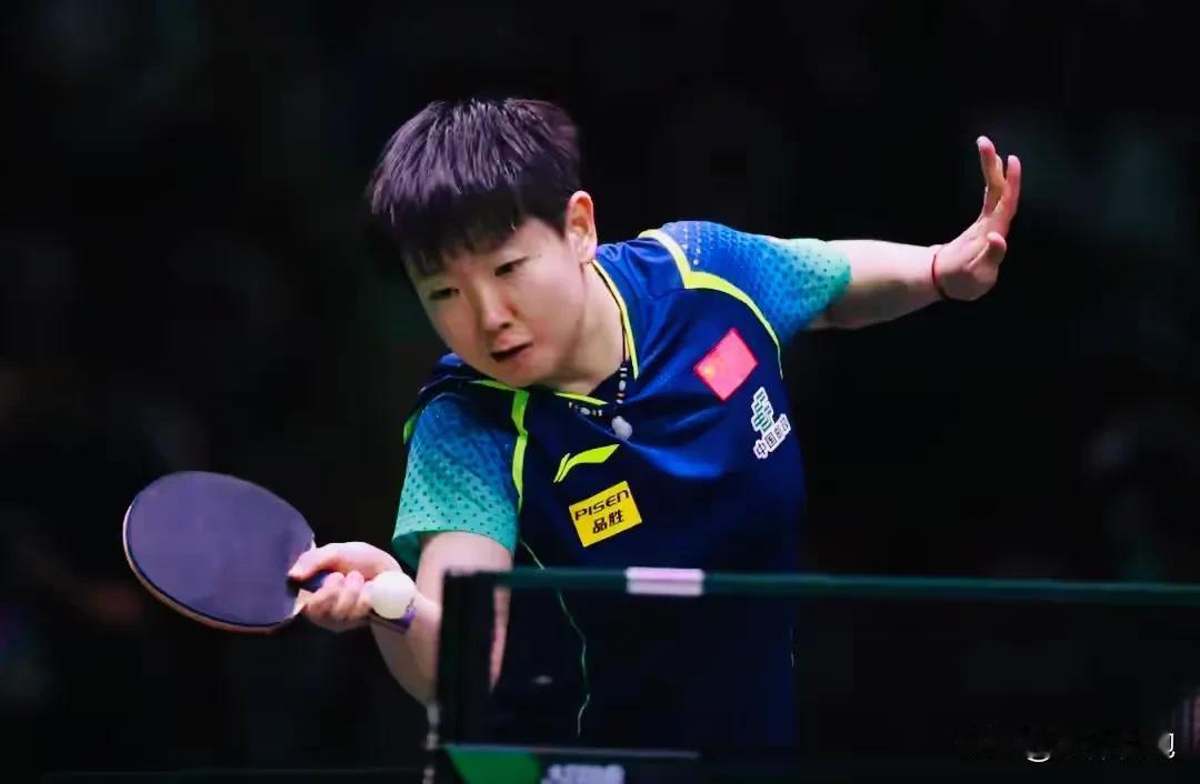 11-7、11-1、11-2，孙颖莎直落三局战胜田志希，轻松晋级WTT重庆冠军赛