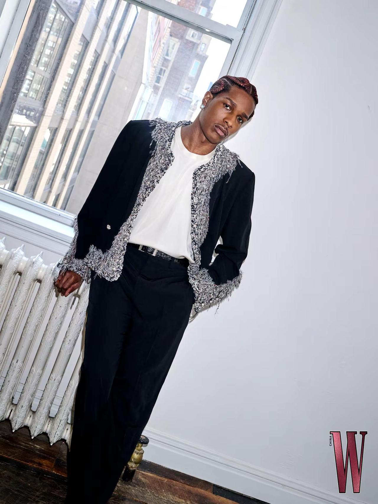 W封面｜A$AP Rocky：爱的回响。“我觉得我们所有人都渴望去爱一个人，不期